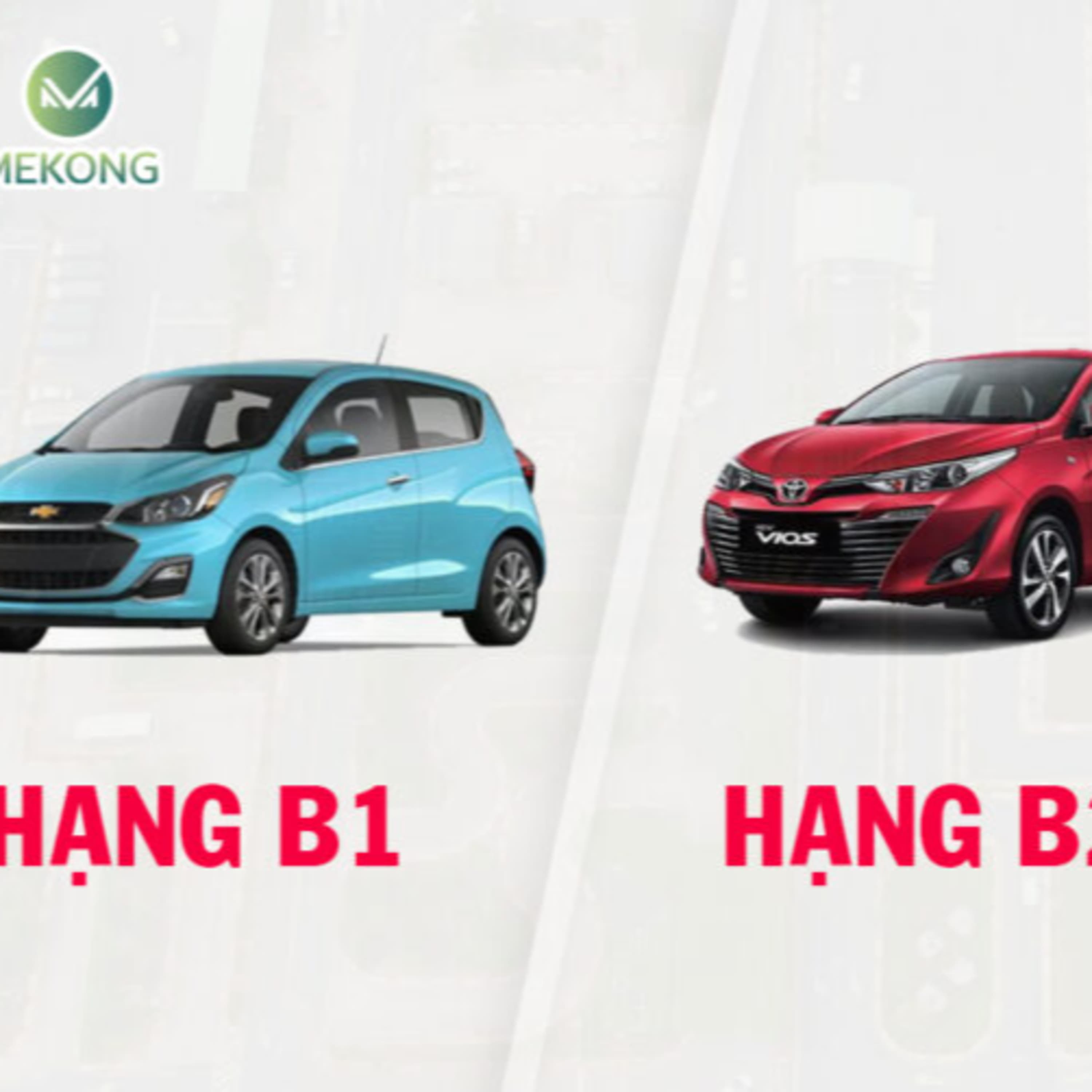 Bằng lái xe hạng B1, B2, C là gì?